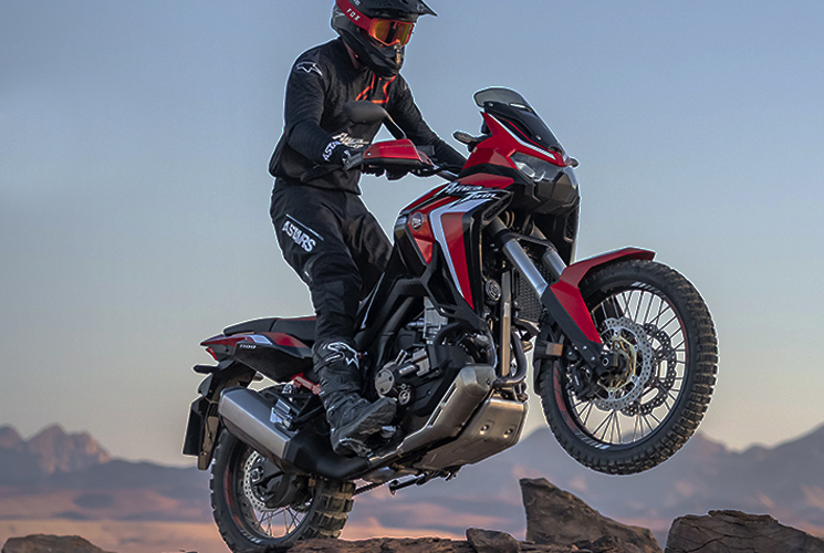 Faites le voyage de votre vie au guidon de la nouvelle moto Africa Twin CRF1100 Aventure de Honda